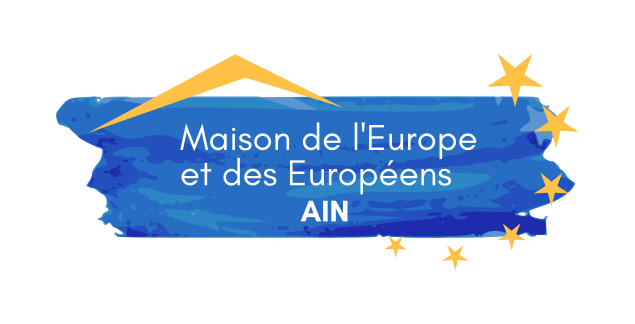 Logo de l'organisme Maison de l'Europe et des Européens de l'Ain / EUROPE DIRECT Ain – Genevois français